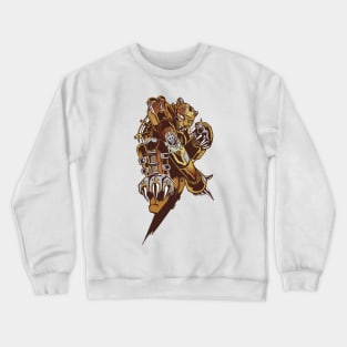 Steampunk Tiger Crewneck Sweatshirt